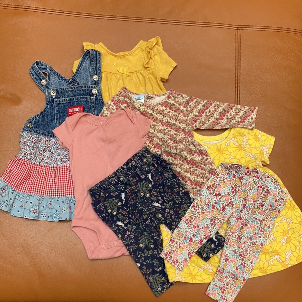 Bundle of baby girl clothes 0 - 6 months